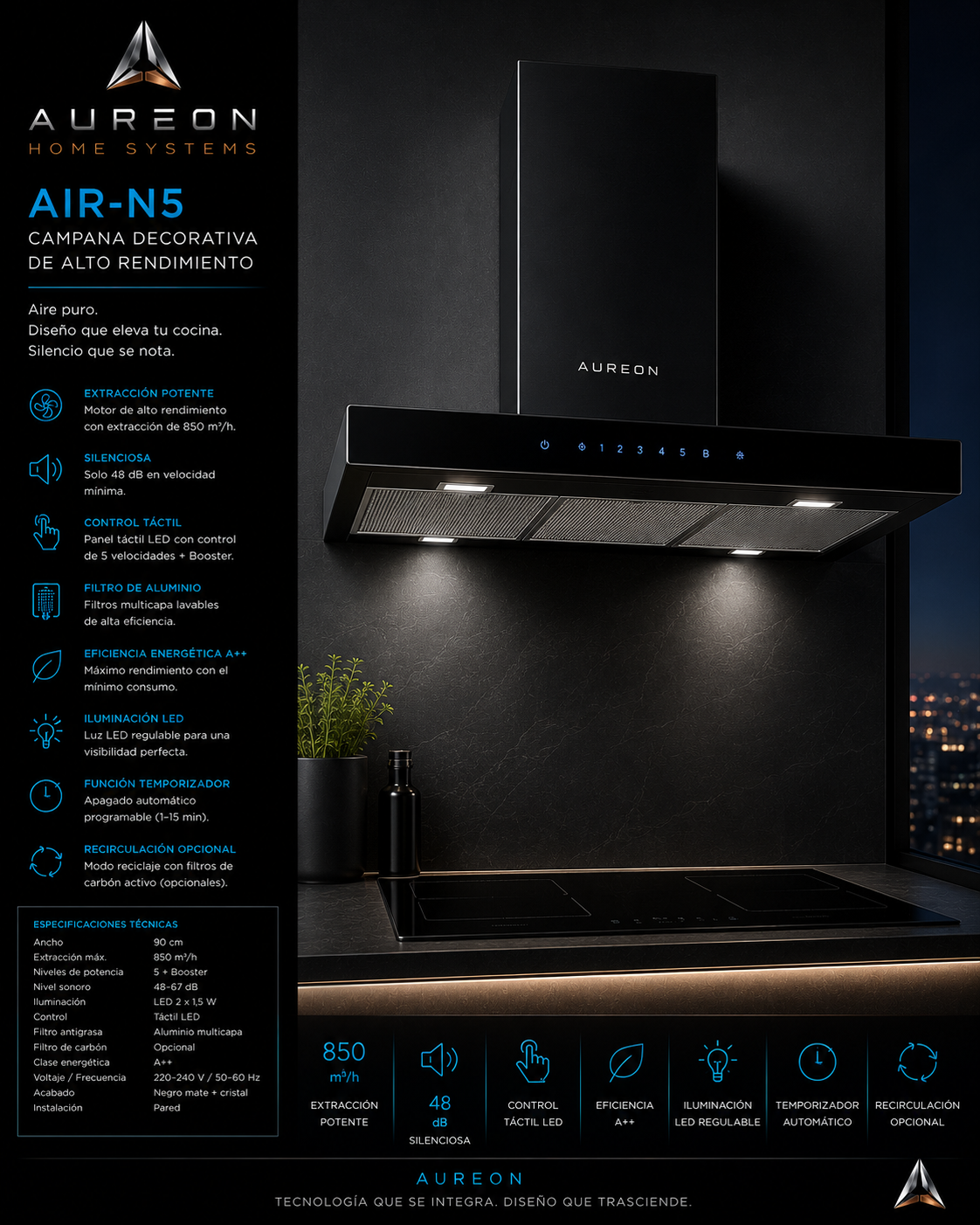 AIR-N5, campana decorativa