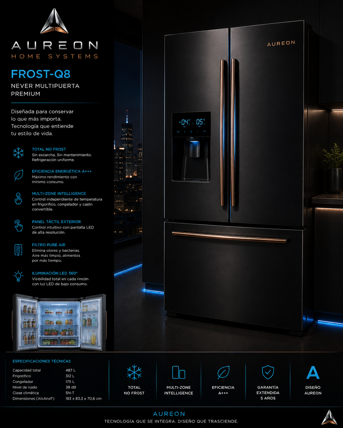 FROST-Q8, nevera inteligente