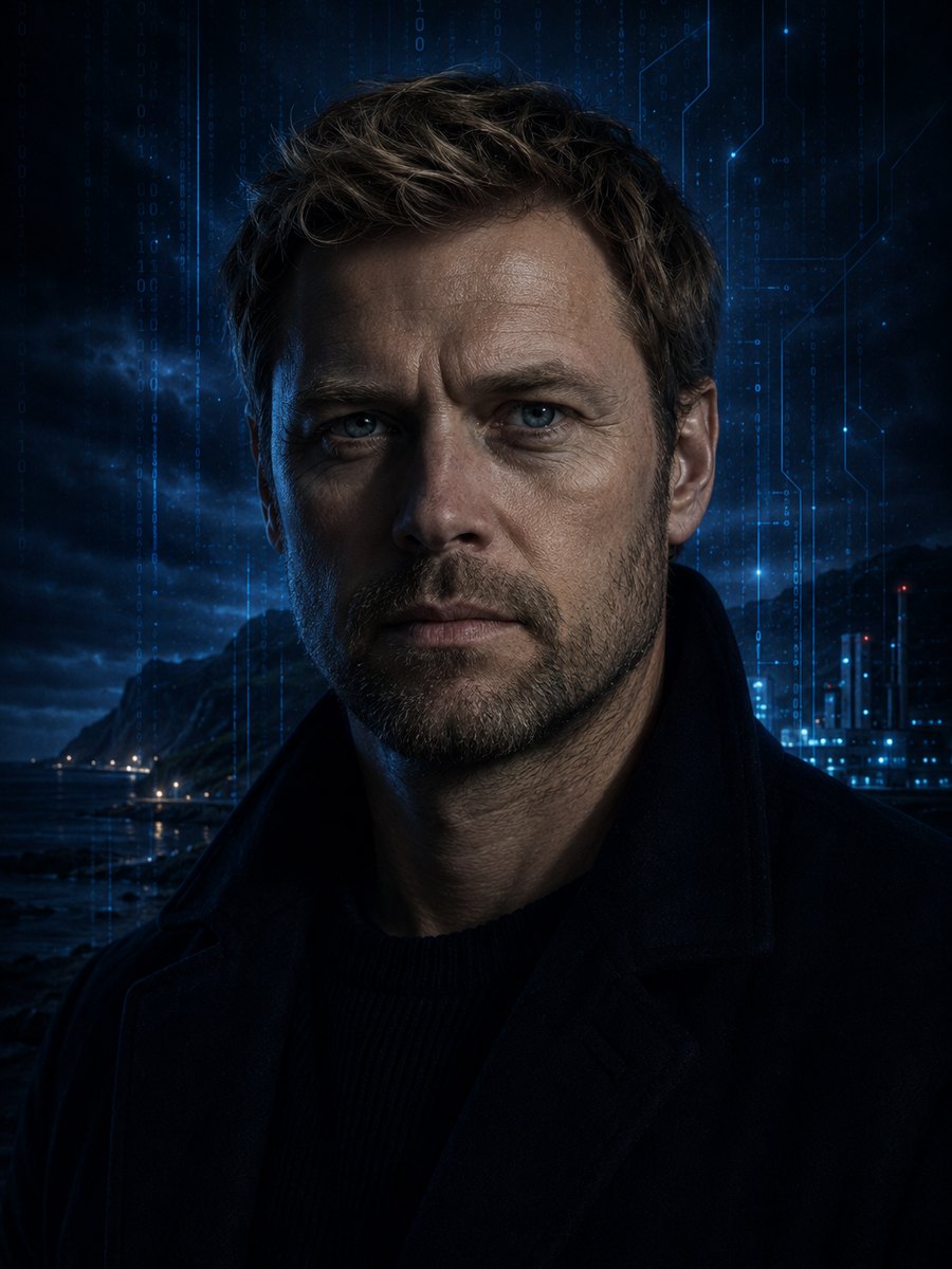 Retrato de Bjarni Rasmussen