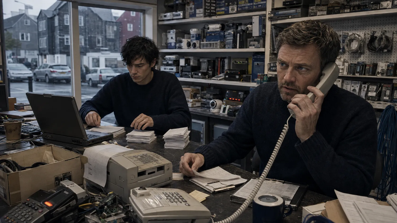 Imagen clasificada: Bjarni arcel trabajando